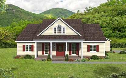 Country House Plan #940-01139 Elevation Photo