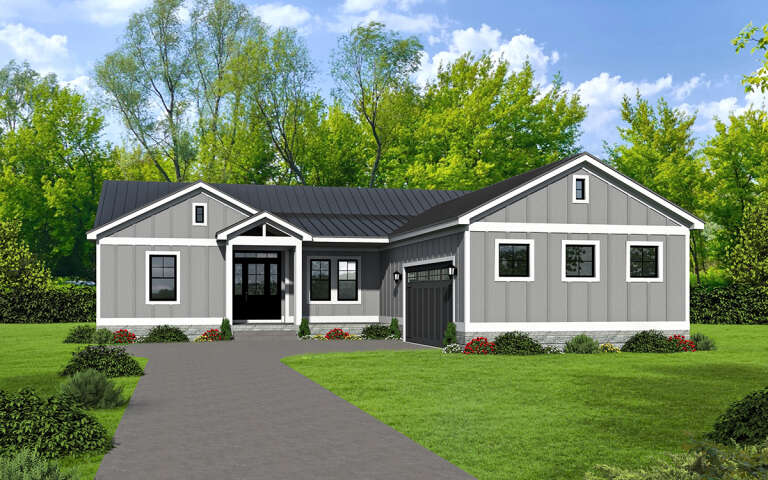 House Plan House Plan #31424 Front Elevation 