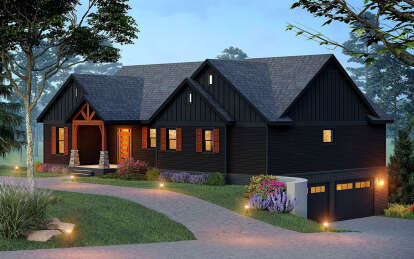 Craftsman House Plan #940-01141 Elevation Photo