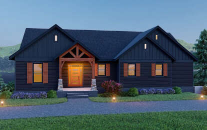 Craftsman House Plan #940-01141 Elevation Photo