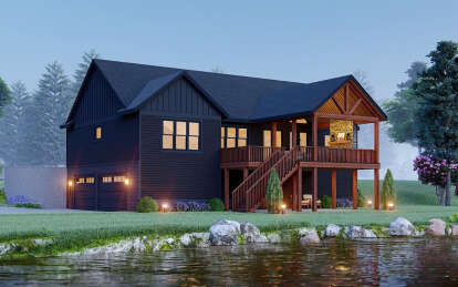 Craftsman House Plan #940-01141 Elevation Photo