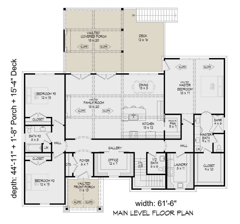 House Plan House Plan #31425 Drawing 1