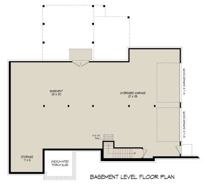 Basement for House Plan #940-01141