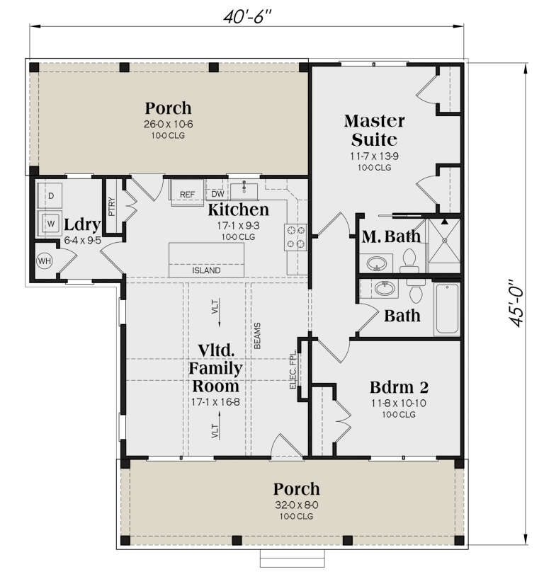 House Plan House Plan #31427 Drawing 1