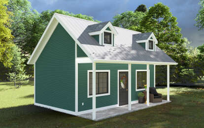 Modern Farmhouse House Plan #2802-00305 Elevation Photo