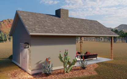 Southwest House Plan #2802-00306 Elevation Photo