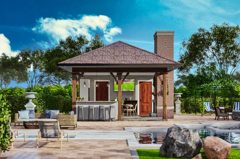 House Plan House Plan #31436 Front Elevation 