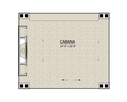 Main Floor  for House Plan #1958-00040