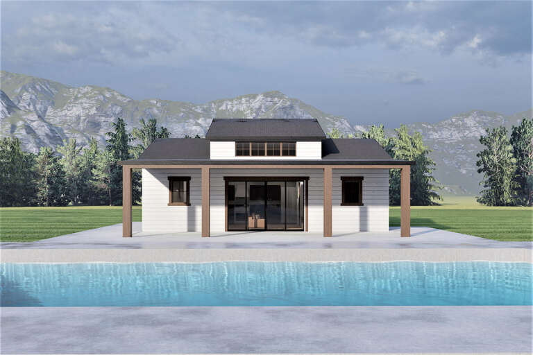 House Plan House Plan #31439 Front Elevation 