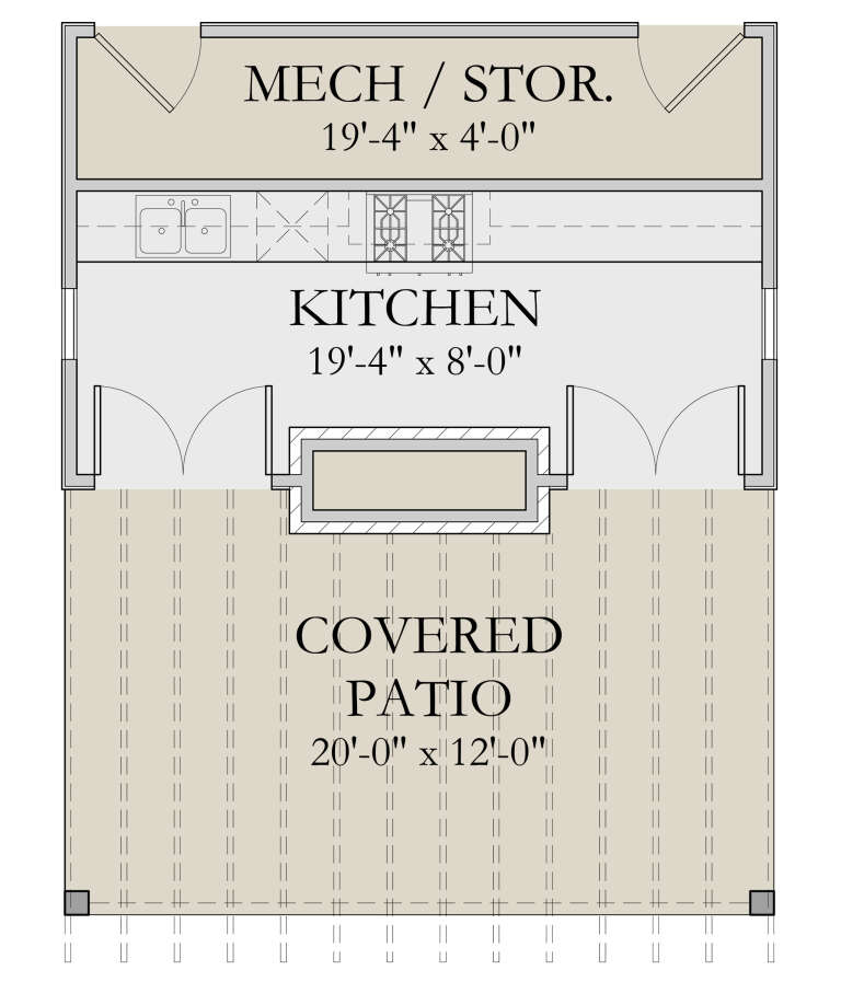 House Plan House Plan #31440 Drawing 1