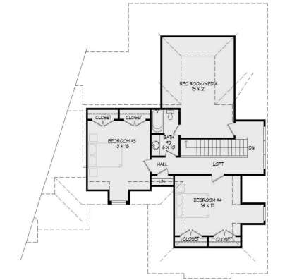 Second Floor for House Plan #940-01142