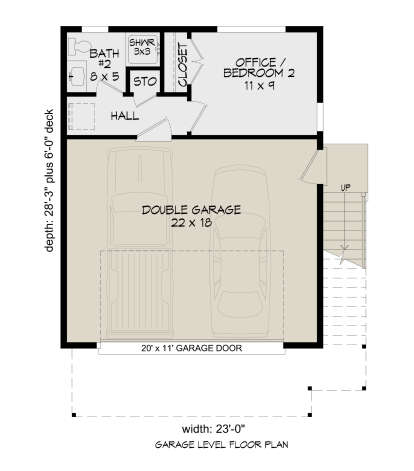 First Floor for House Plan #940-01145