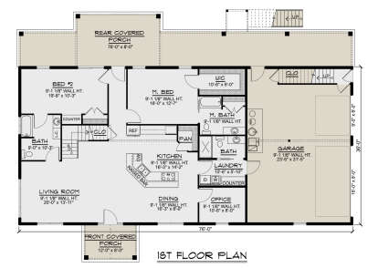 Main Floor  for House Plan #5032-00277