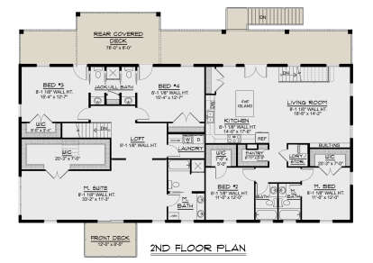 Second Floor for House Plan #5032-00277