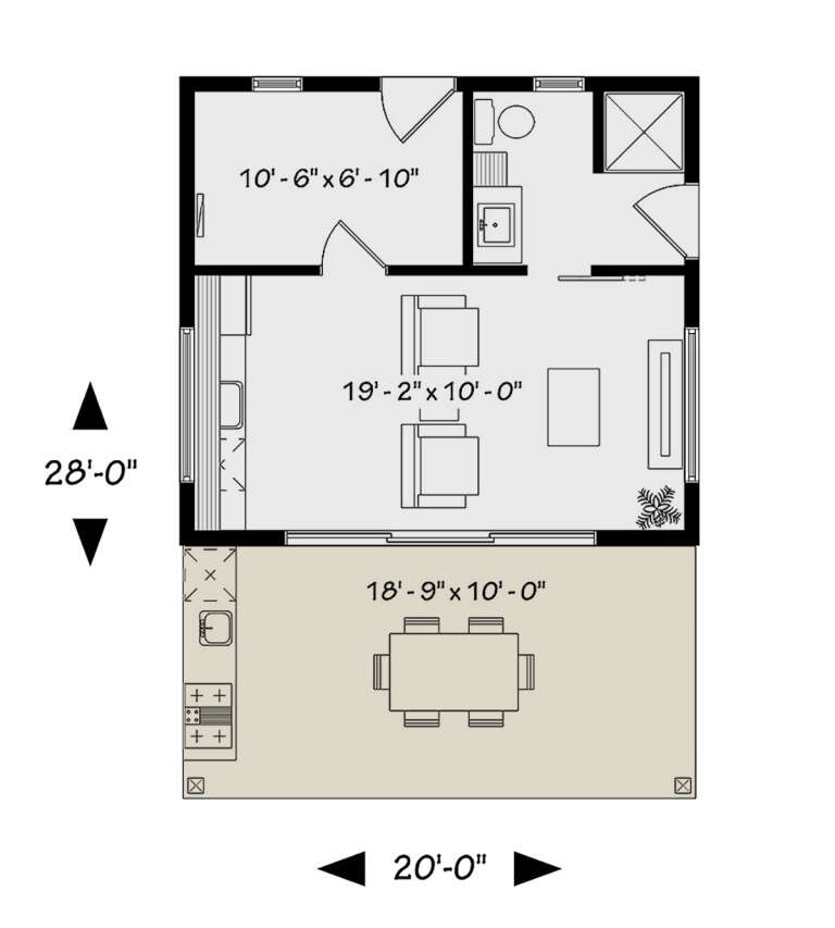 House Plan House Plan #31447 Drawing 1