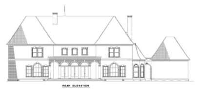 Luxury House Plan #110-00112 Elevation Photo