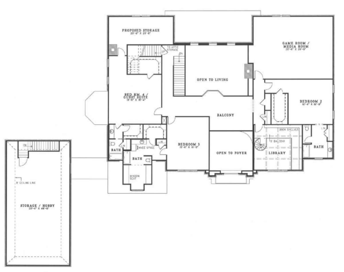 Floorplan 2 for House Plan #110-00112