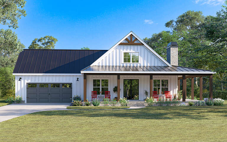 House Plan House Plan #31450 Front Elevation 