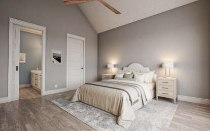 Modern Farmhouse House Plan #009-00408 Additional Photo