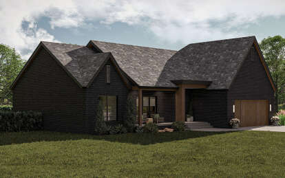 Craftsman House Plan #963-01014 Elevation Photo