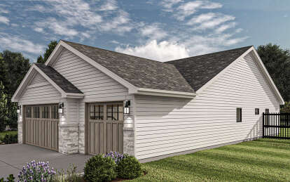 Craftsman House Plan #963-01016 Elevation Photo