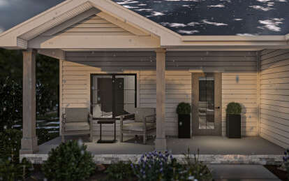 Craftsman House Plan #963-01016 Elevation Photo