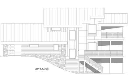 Contemporary House Plan #940-01146 Elevation Photo