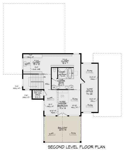 Second Floor for House Plan #940-01146