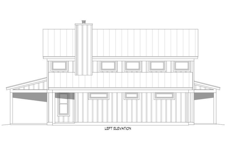 Barn Plan - 1,761 Square Feet, 3 Bedrooms, 2 Bathrooms | Floor Plan ...