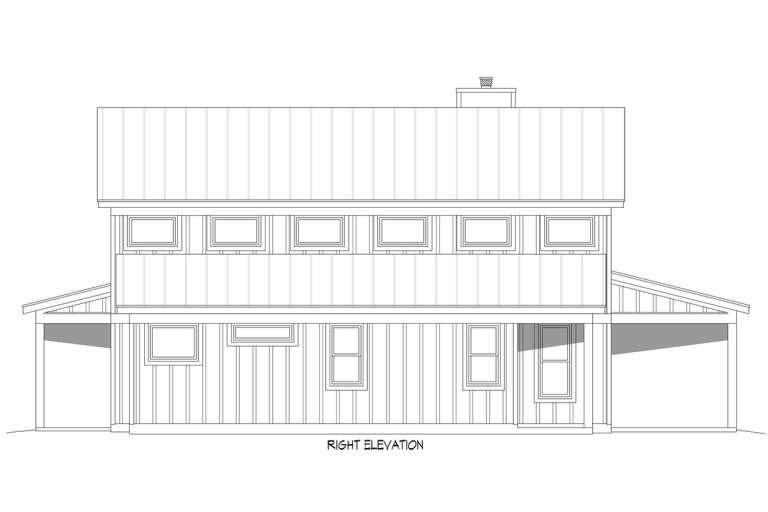 Barn Plan - 1,761 Square Feet, 3 Bedrooms, 2 Bathrooms | Floor Plan ...
