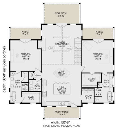 Main Floor  for House Plan #940-01149