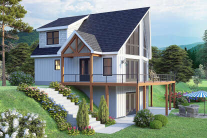 Craftsman House Plan #940-01150 Elevation Photo