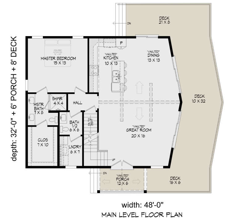 House Plan House Plan #31460 Drawing 1