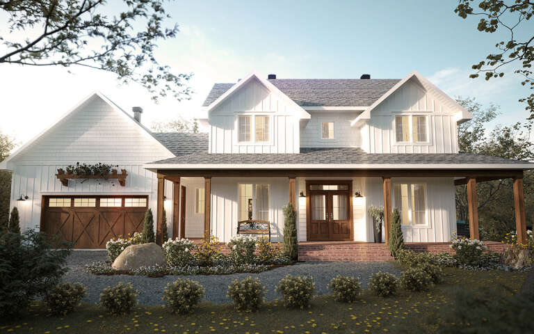 House Plan House Plan #31464 Front Elevation 