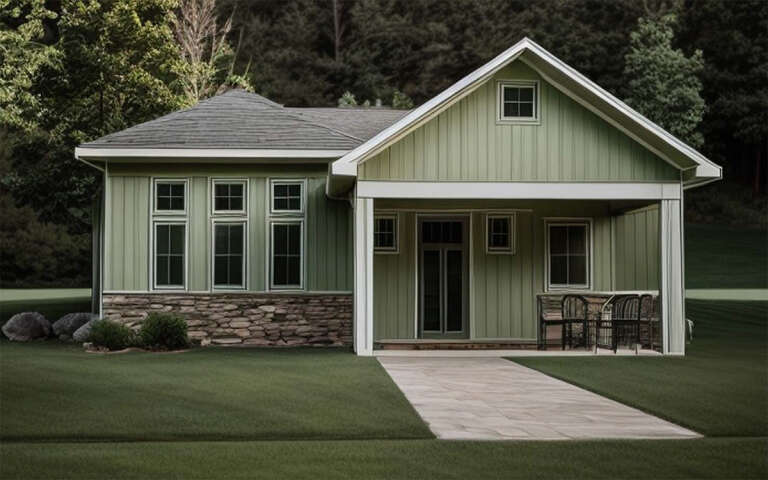 House Plan House Plan #31469 Angled Front Elevation