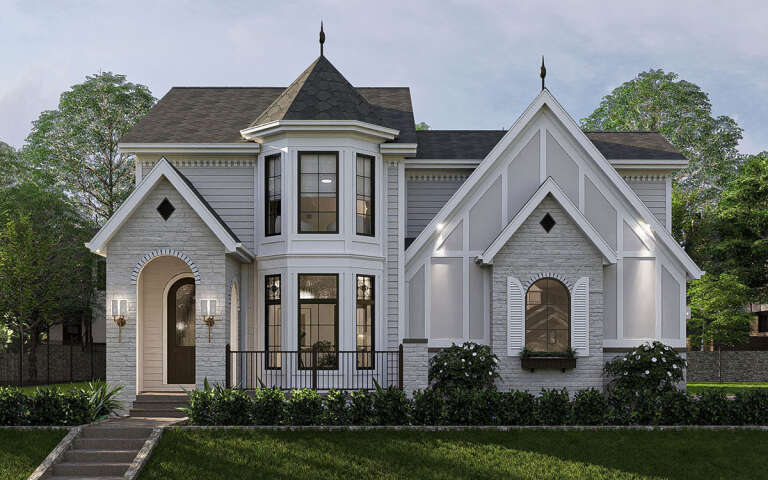 House Plan House Plan #31470 Front Elevation 