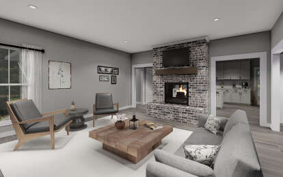 Modern Transitional House Plan #6261-00004 Additional Photo