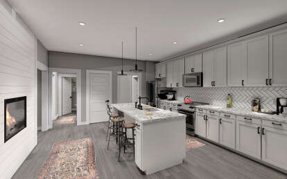 Modern Transitional House Plan #6261-00004 Additional Photo