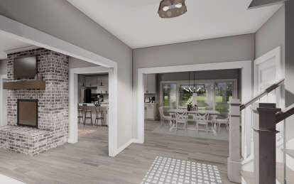 Modern Transitional House Plan #6261-00004 Additional Photo