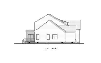 Modern Farmhouse House Plan #6261-00005 Elevation Photo