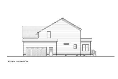 Modern Farmhouse House Plan #6261-00005 Elevation Photo