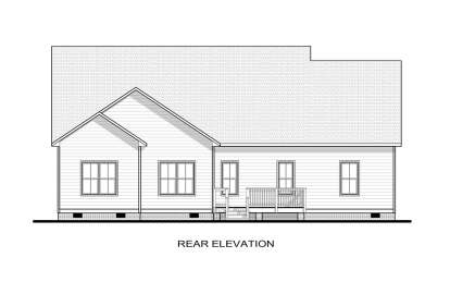 Modern Farmhouse House Plan #6261-00007 Elevation Photo