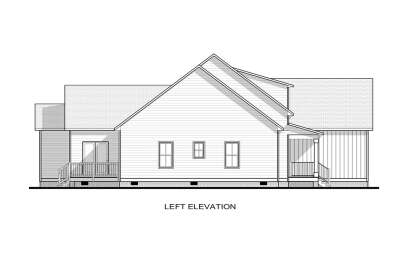 Modern Farmhouse House Plan #6261-00007 Elevation Photo