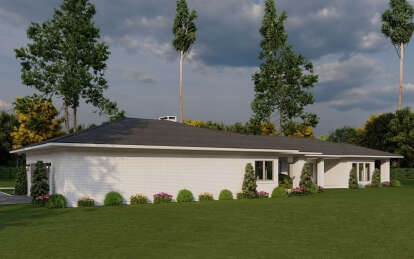 Modern House Plan #8318-00391 Elevation Photo