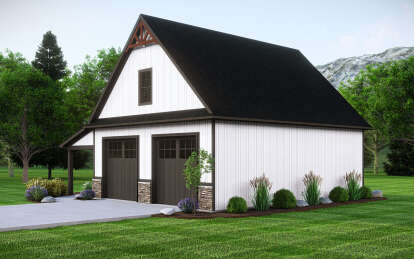 Modern Farmhouse House Plan #5032-00278 Elevation Photo