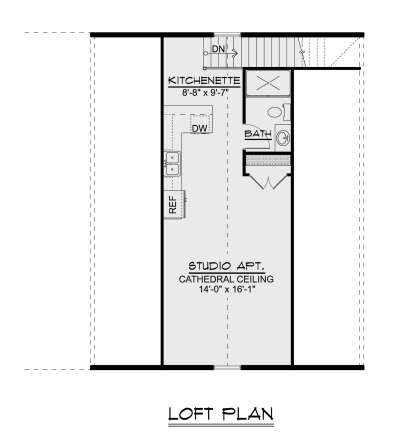 Second Floor for House Plan #5032-00278