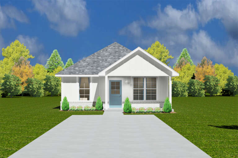 House Plan House Plan #31484 Front Elevation 