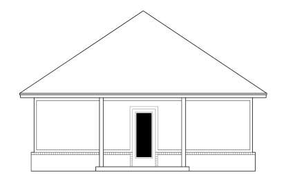 Cottage House Plan #677-00034 Elevation Photo