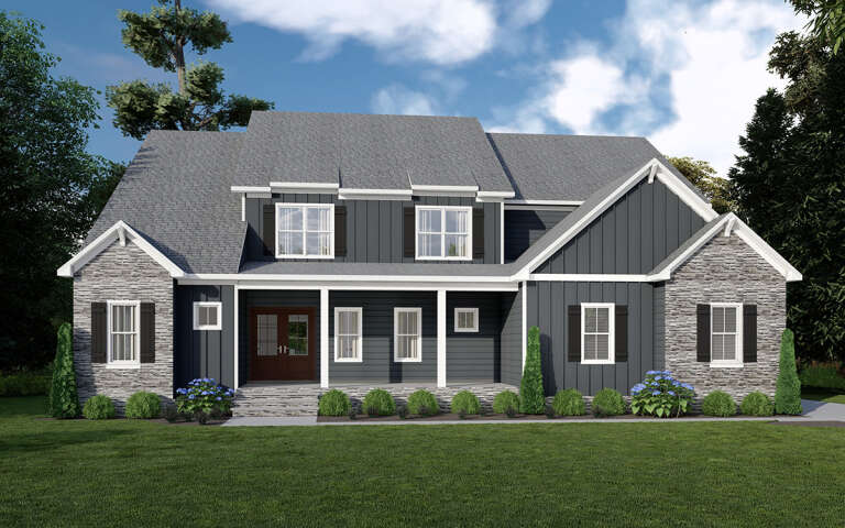 House Plan House Plan #31488 Front Elevation 