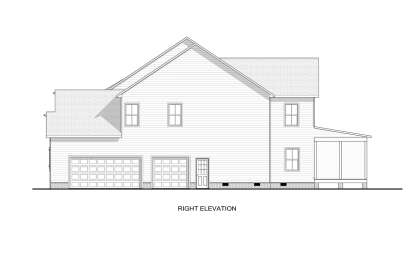 Craftsman House Plan #6261-00009 Elevation Photo